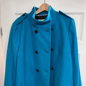 Banana Republic Cropped Wool Swing Coat XL
